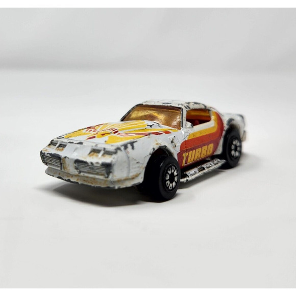 Vintage 1980 Kenner Blazin Bandit Firebird Turbo #1027 White Nevada Tag - Picture 1 of 13